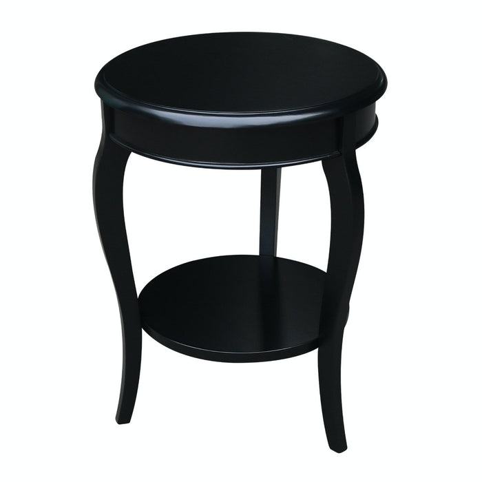 John Thomas Destinations Cambria Accent Table in Solid Black image