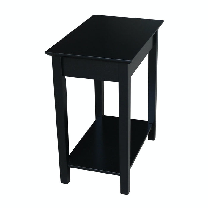 John Thomas Destinations Narrow End Table in Solid Black image