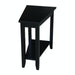 John Thomas Destinations Keystone Accent Table in Solid Black image