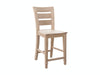 John Thomas Unfinished 24'' Tuscany Stool image