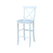 John Thomas Dining Essentials X-Back Stool in White image