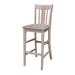 John Thomas Dining Essentials X-Back Stool in Taupe Gray image