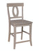 John Thomas Cosmopolitan Verona Stool in Taupe Gray image