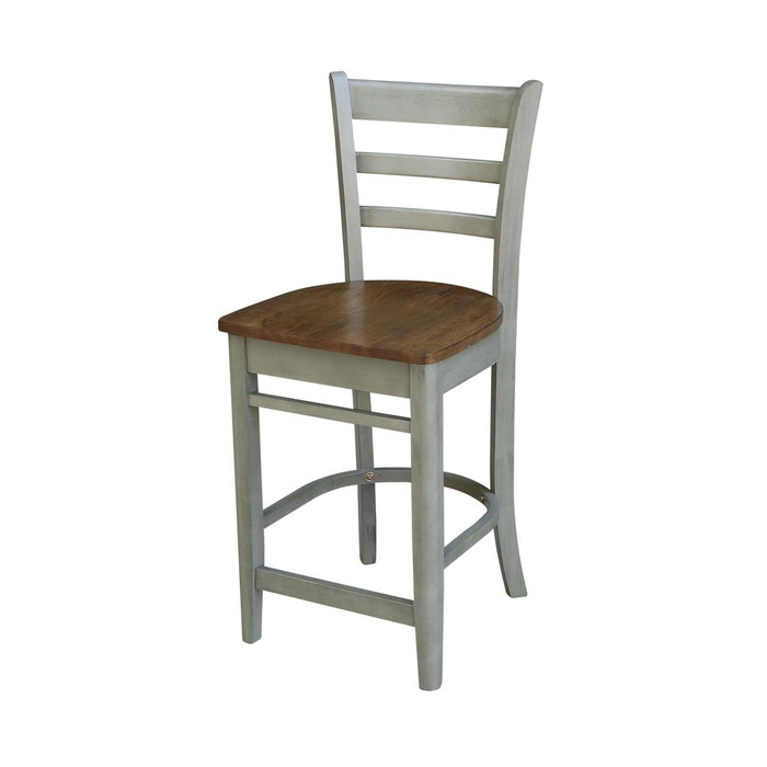 John Thomas Dining Essentials Emily Stool in Hickory Stone image