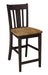 John Thomas Dining Essentials San Remo Stool in Hickory Coal image