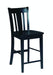 John Thomas Dining Essentials San Remo Stool in Black image