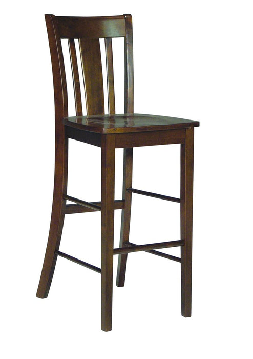 John Thomas Dining Essentials San Remo Stool in Espresso image