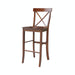 John Thomas Dining Essentials X-Back Stool in Espresso image