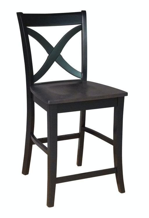 John Thomas Cosmopolitan Salerno Stool in Coal & Black image