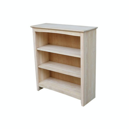 John Thomas Unfinished Shaker Bookcase image