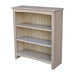 John Thomas Home Accents 32'' Shaker Bookcase Taupe Gray image