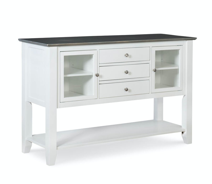 John Thomas Cosmopolitan Server in Heather Gray & White image