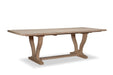John Thomas Unfinished Elle Trestle Table Top image