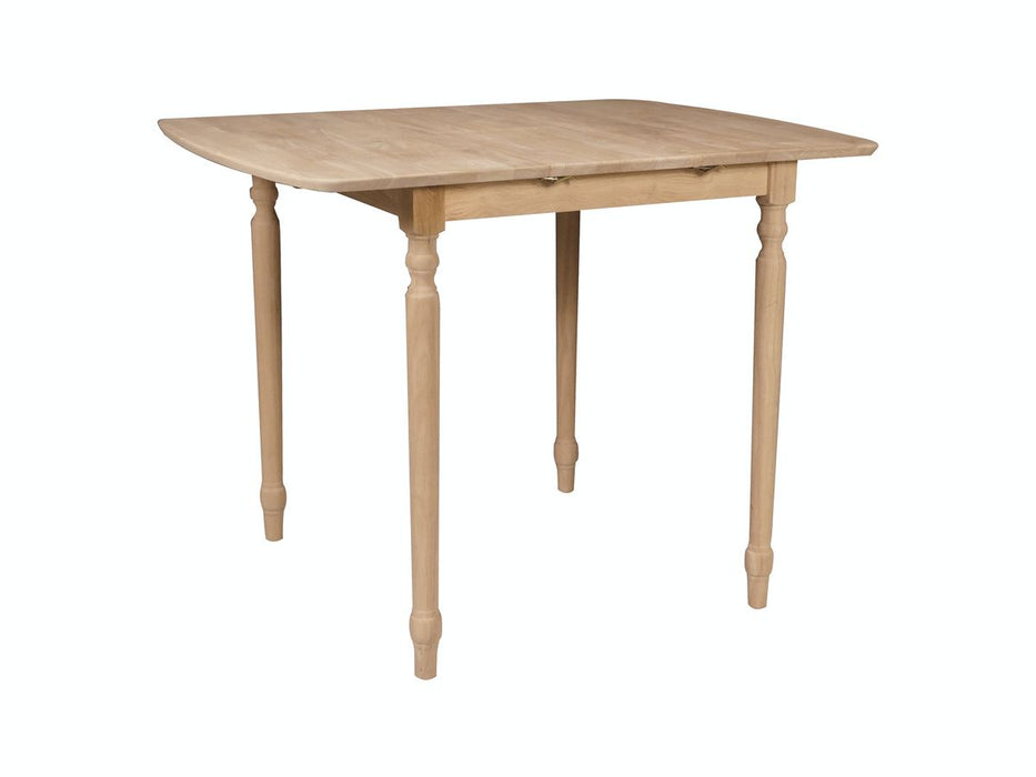 John Thomas Unfinished Butterfly Leaf Table (top only) / Turned Legs image