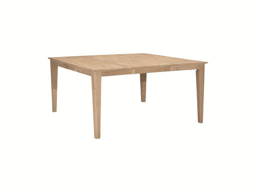 John Thomas Unfinished Butterfly Leaf Table (top only) / Shaker legs for T-3654XBT image