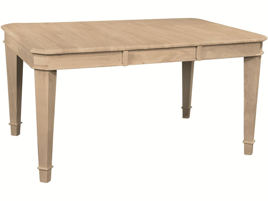 John Thomas Unfinished Tuscany Table (top only) / Tuscany Legs
