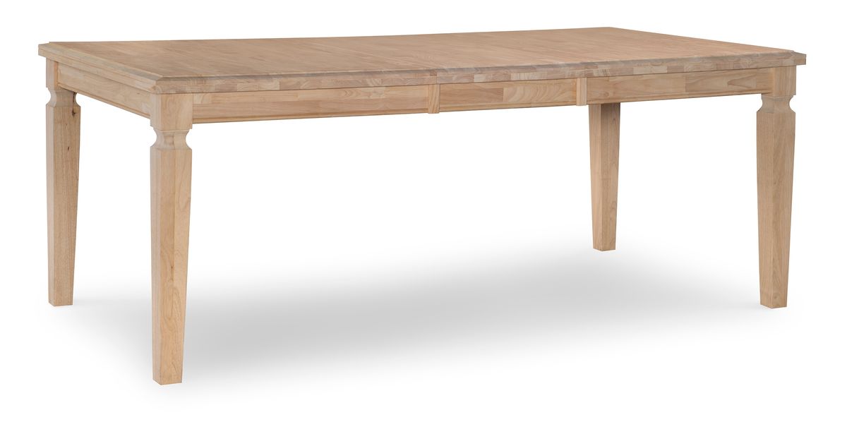 John Thomas Unfinished Vista Extension Dining Table image