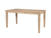 John Thomas Unfinished Java Table (top only) / Java Gathering Legs image