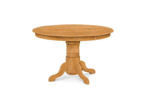 John Thomas Unfinished Round Pedestal Table (top only) / Turned Pedestal image