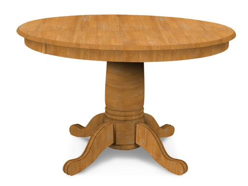 John Thomas Unfinished Round Pedestal Table (top only) / 10'' Round Pedestal image