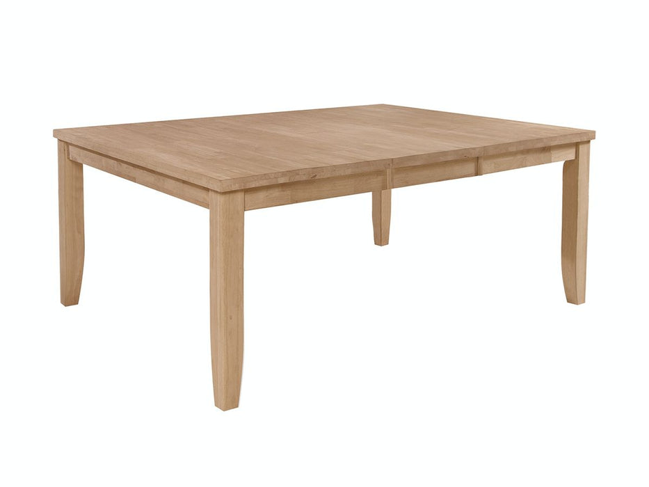 John Thomas Unfinished Butterfly Leaf Table (top only) / Thick Gathering Shaker legs for T-6060XBT table image