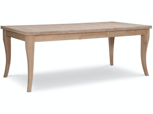 John Thomas Unfinished Elle Extension Table image