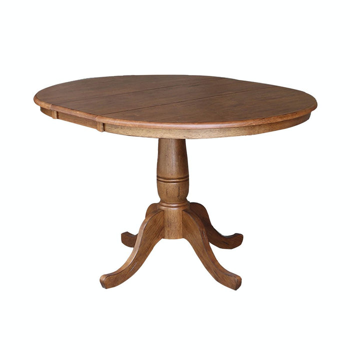 John Thomas Dining Essentials 36x36x48'' Round Extension Table image