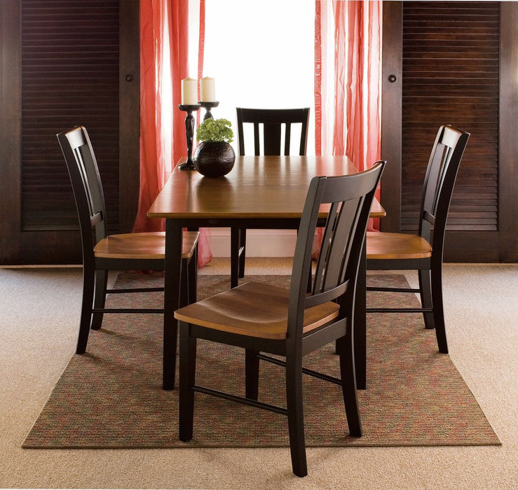 John Thomas Dining Essentials 32x48x60'' Top with 36'' Shaker Legs image