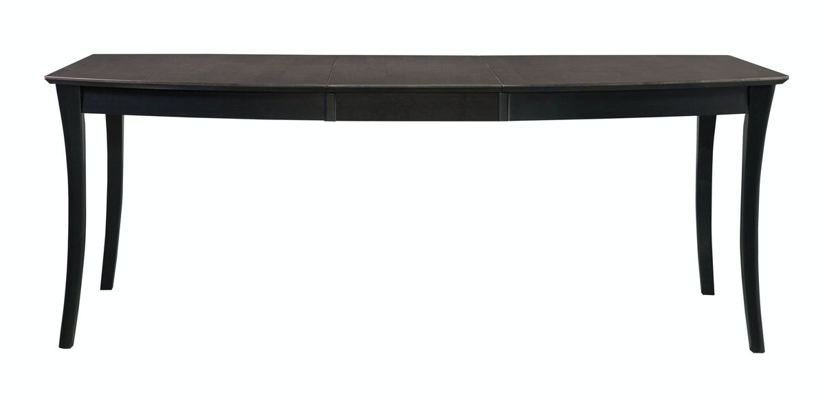 John Thomas Cosmopolitan Salerno Butterfly Extension Table in Coal & Black image