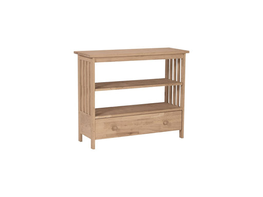 John Thomas Unfinished 36'' Mission Entertainment Stand image