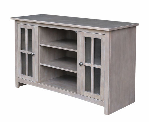 John Thomas Home Accents 48'' TV Stand in taupe Gray image